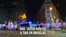 Dois mortos num tiroteio em Bruxelas: polícia investiga ataque terrorista