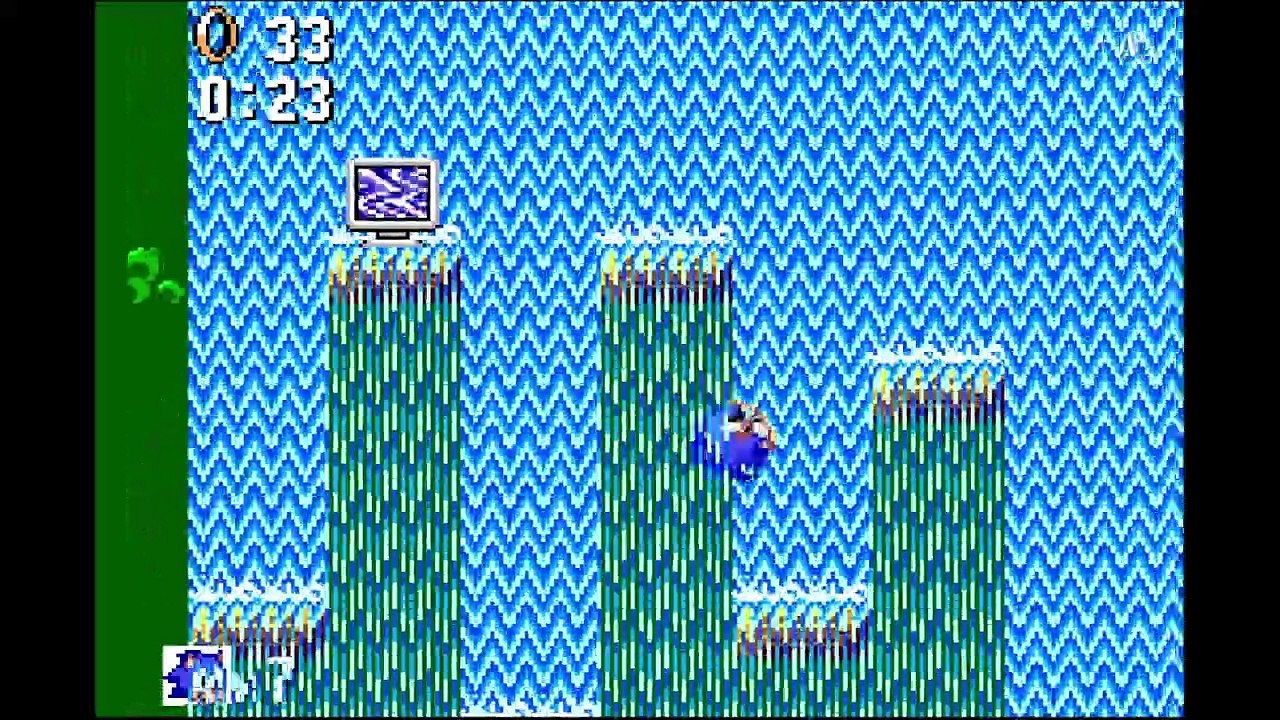 SONIC The Hedgehog - 1991 - #03 ( Jungle ! ) SEGA Master System II