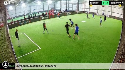 But de Lucas Latouche  - Snoopy FC