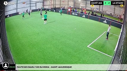 Faute de charly DE OLIVEIRA - Saint-Mauresque