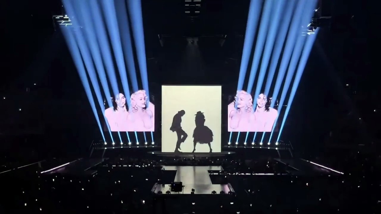 Madonna homenageia Michael Jackson e vítimas de Aids em nova turnê
