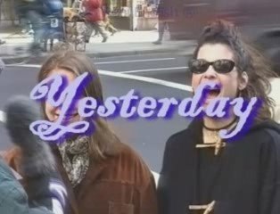 What did you do yesterday? A Real English Classic