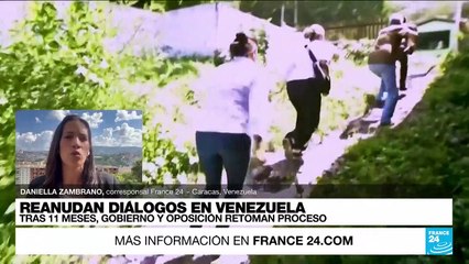 Download Video: Informe desde Caracas: Gobierno y oposición venezolana retoman diálogos tras 11 meses de espera