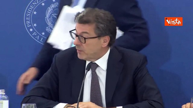 Giorgetti: Manovra seria e prudente