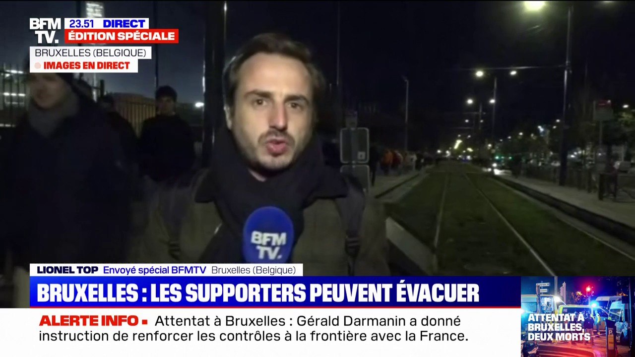 Attentat à Bruxelles: l'évacuation du stade Roi Baudouin est en cours