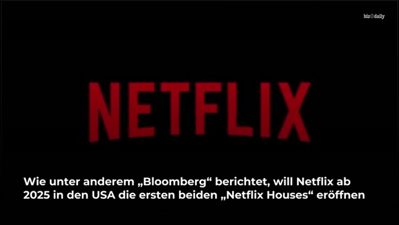 Netflix eröffnet Restaturants und Pop-up-Store