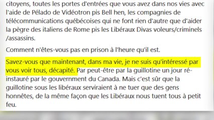 Présumé meurtrier de Pierre Bélisle : des propos inquiétants sur les réseaux sociaux