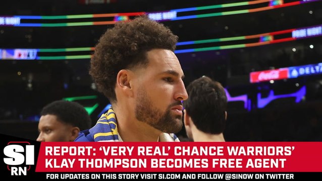 Report: Very Real Chance Warriors’ Klay Thompson Becomes Free Agent