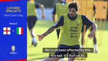 Spalletti vows to help 'distraught' Italian players