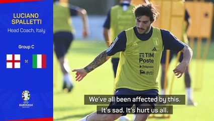 Spalletti vows to help 'distraught' Italian players