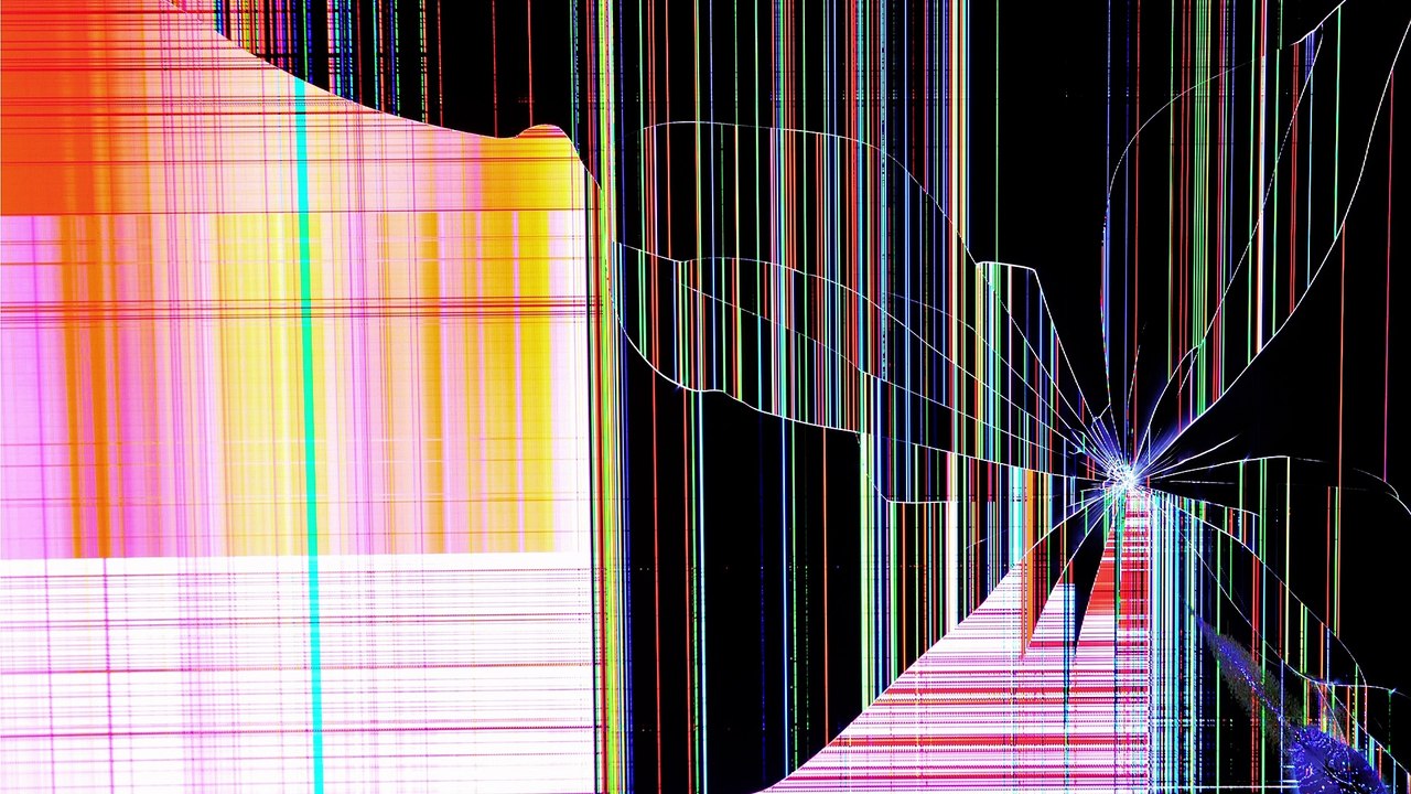 Epic Troll Alert: Realistic Broken TV Screen Prank in 4K UHD Glory