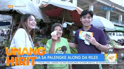 Sorpresa sa palengke along da riles | Unang Hirit
