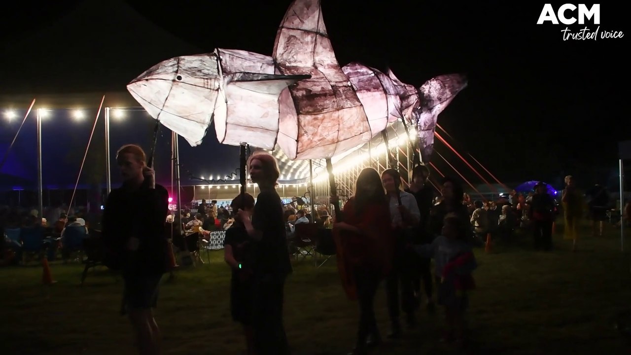 The Circartus Bull Shark at the Wingham Music Festival