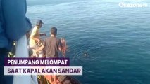 Dengar Suara Minta Tolong, Penumpang Kapal Melompat ke Laut di Parepare