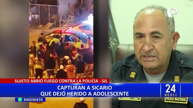 SJL: adolescente en estado crítico tras ser baleado por presunto sicario
