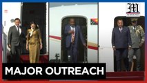 World leaders arrive in China for Belt and Road Initiative forum