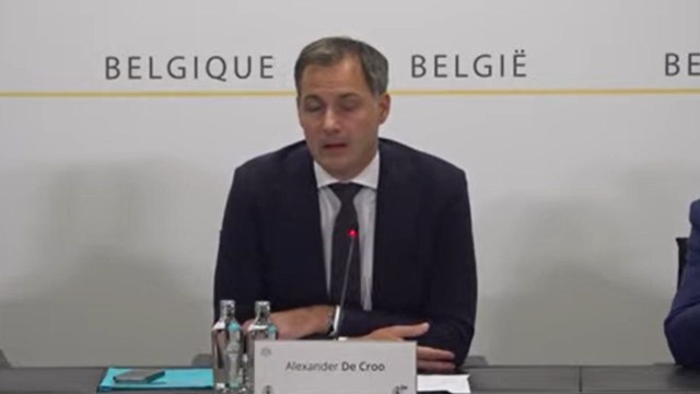 Attentat terroriste à Bruxelles: le Premier ministre Alexander De Croo a tenu une conférence de presse