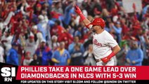 Phillies Take 1-0 Series Lead, Winning Game 1 of NLCS 5-3