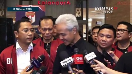 下载视频: Kata Ganjar Pranowo soal Putusan MK Syarat Usia Capres-Cawapres