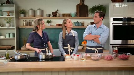 Lessons in Chemistry — Cast Chemistry in the Kitchen Lasagna   Apple TV+