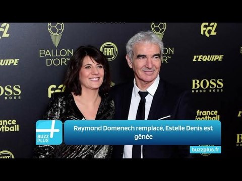 Raymond Domenech remplacé, Estelle Denis est gênée