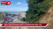 AKP'li belediyeden MHP'li siyasetçiye kişiye özel çifte yol