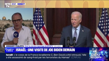 Israël: Joe Biden est attendu mercredi pour une visite