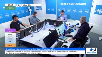 Antoine Delmur, fondateur de Cykl, des vélos en titane créés à Montpellier