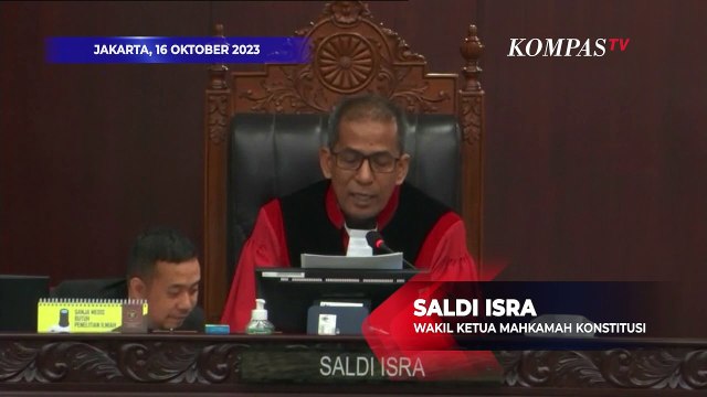 Saldi Isra Akui Merasa Aneh dengan Putusan MK: Berubah Pendirian dan Sikap dalam Sekelebat!