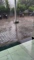 मौसम: बारिश के साथ कई जगह गिरे ओले, देखें वीडियो
