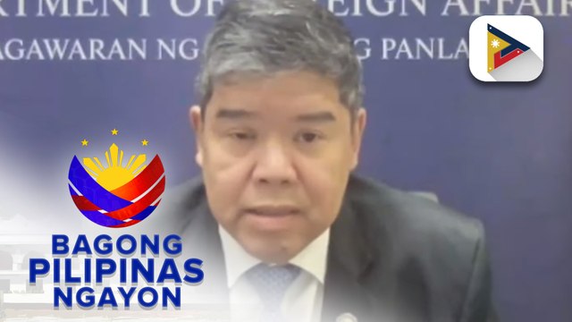 Panayam kay DFA Usec. Eduardo de Vega