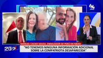 Embajador de Perú en Israel sobre peruana Margit Schneider Zimmerman: “No tenemos información adicional”