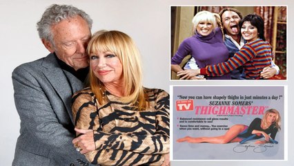 Suzanne Somers’ husband reveals star’s final moments, she died holding his hand