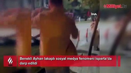 Benekli Ayhan Isparta'da darp edildi