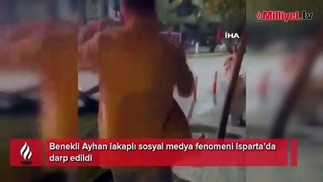 Benekli Ayhan Isparta'da darp edildi