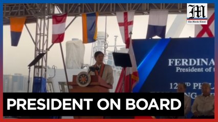 Marcos attends PCG 122nd anniversary