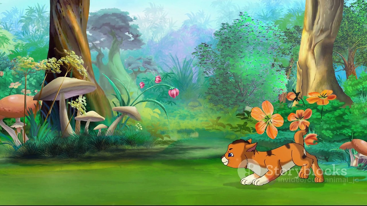 Cute Kittens Exploring the World
