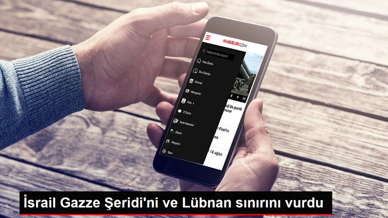İsrail Gazze Şeridi'ni ve Lübnan sınırını vurdu