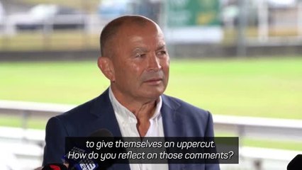 Jones regrets media 'uppercut' comments