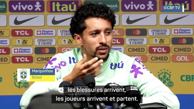Marquinhos : La Seleção sera toujours bien pourvue en joueurs de qualité
