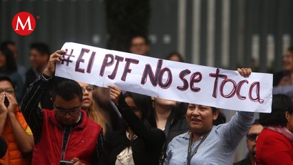 Paro de trabajadores del poder judicial en diversos estados