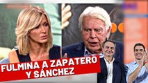 Felipe González, con Susanna Griso, despelleja a Zapatero y a Sánchez por querer colar una inexplicable amnistía