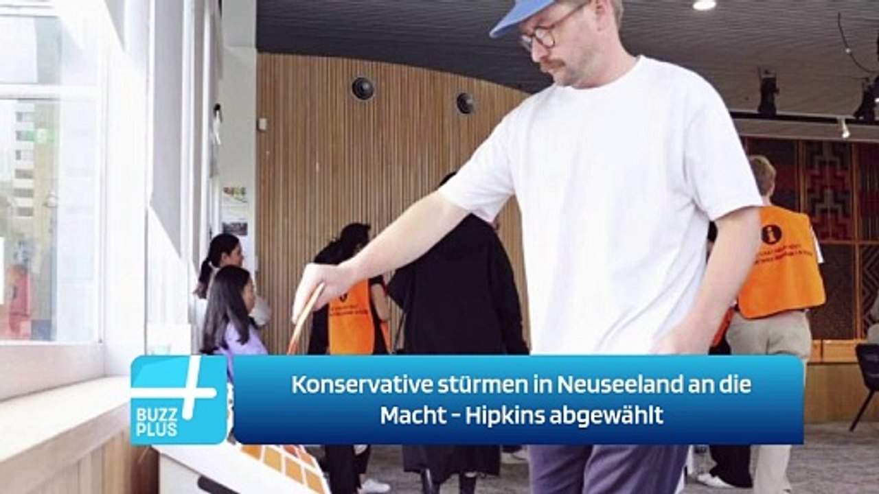 Konservative stürmen in Neuseeland an die Macht - Hipkins abgewählt
