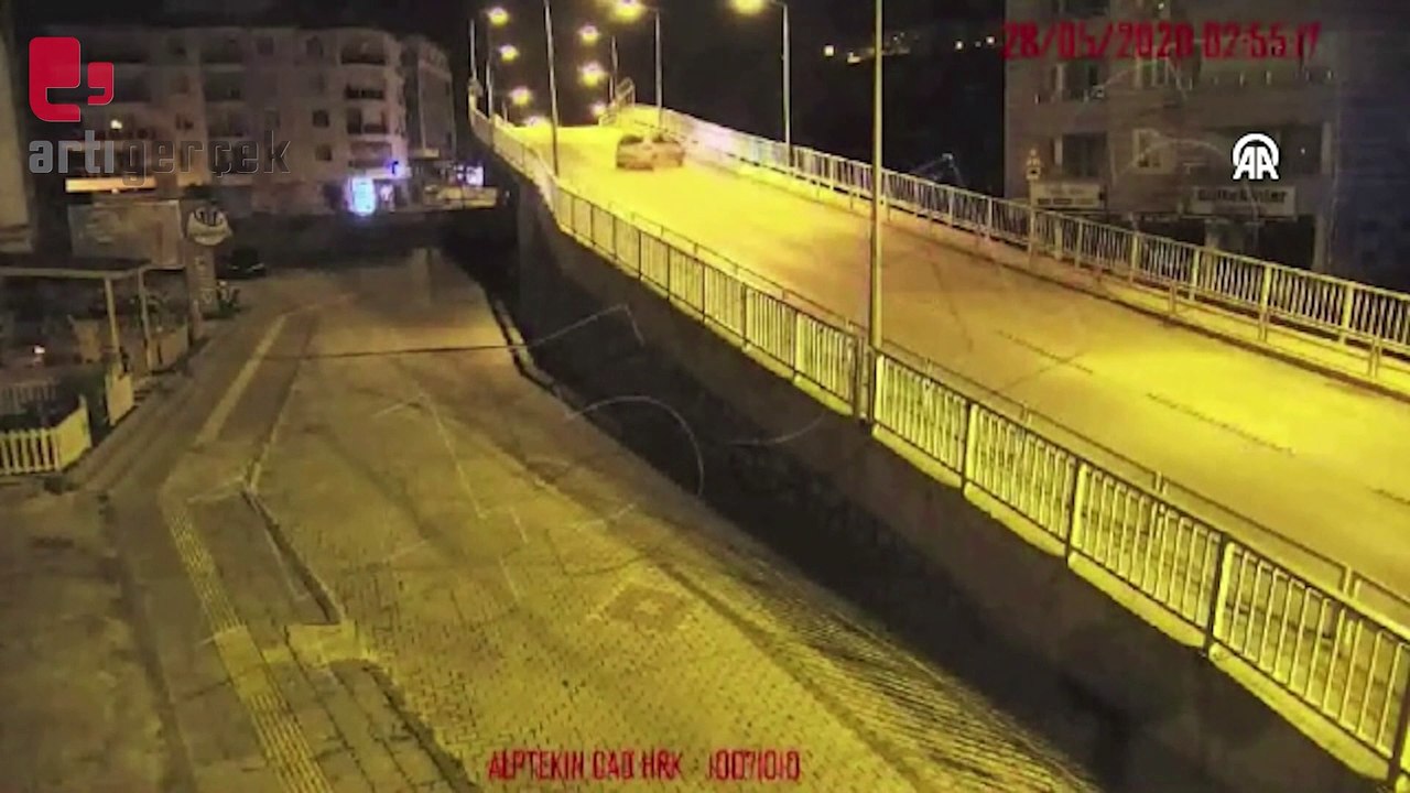 Trafik kazaları kamerada
