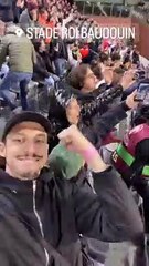 Le frère d'Angèle se trouvait au Stade Roi Baudoin