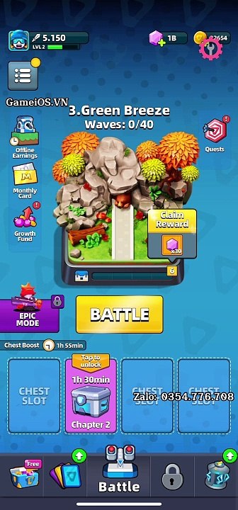 Cách kiếm nhiều Tiền trong Island Defense TD iOS