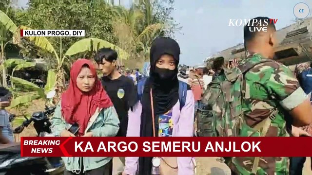 [BREAKING NEWS] Detik-Detik Penumpang KA Argo Semeru dan Wilis Berhamburan Keluar dari Gerbong!