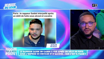 Le rappeur Sadek en garde à vue après un délit de fuite