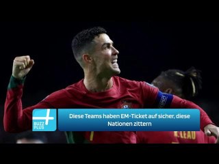 Diese Teams haben EM-Ticket auf sicher, diese Nationen zittern