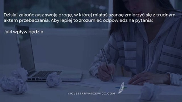 FILM 5 DZIEŃ 5 Jak wybaczyć komuś, kto cię zranił (1)